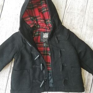 Boy's Children's Place pea coat, size 6-9 mo